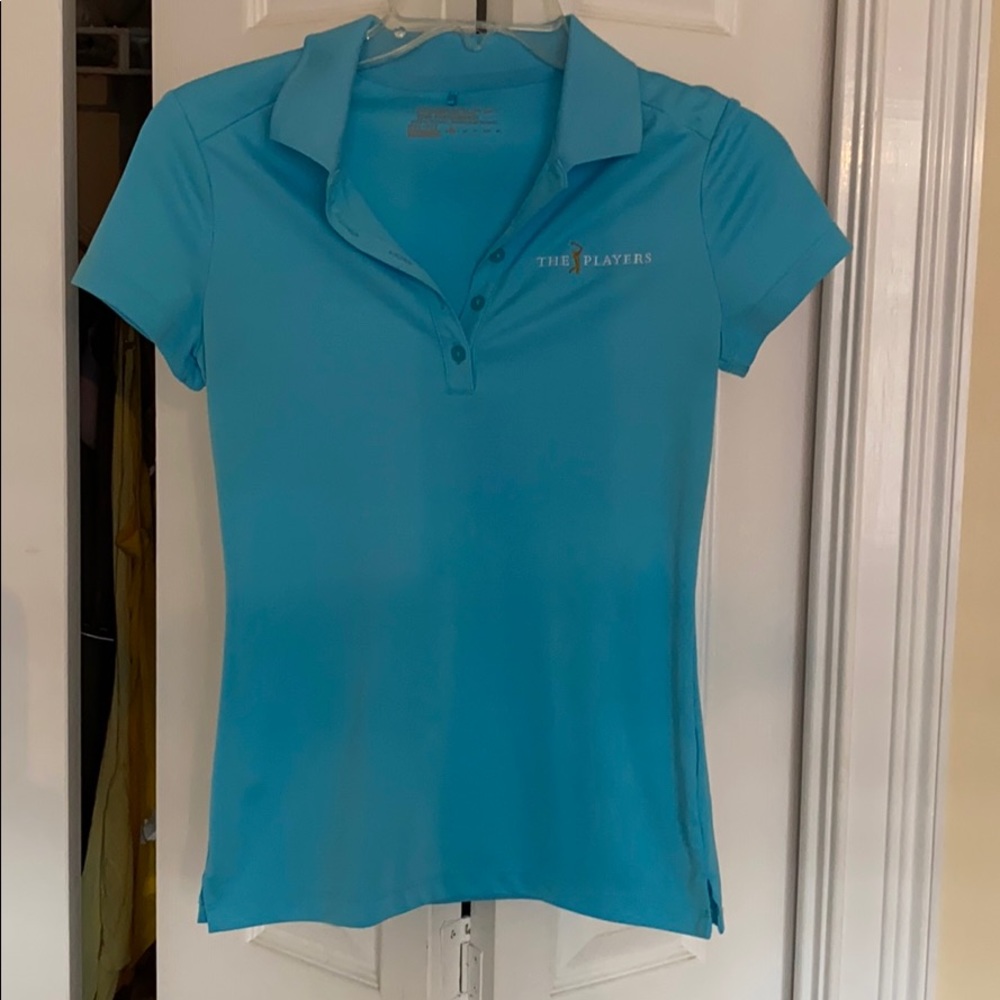 Sky blue Nike dri-fit The Players fitted